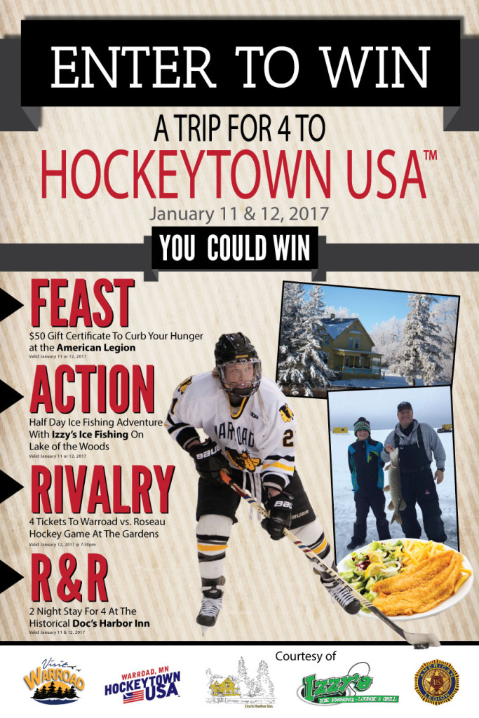 Enter to Win a trip to Warroad
