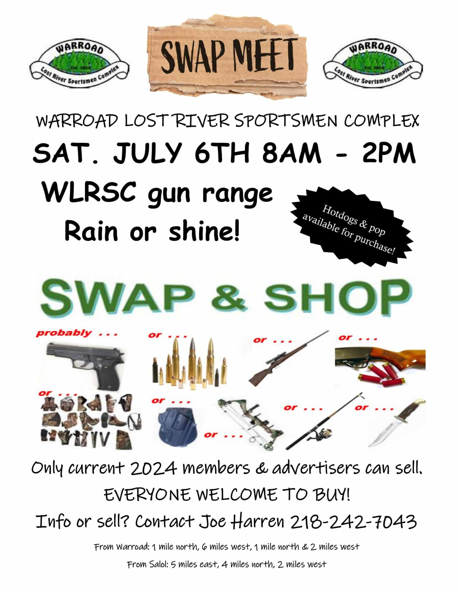 Swap Meet Visit Warroad, MN