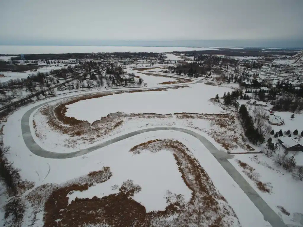 Best Outdoor Skating in MN. Riverbend Skate Path