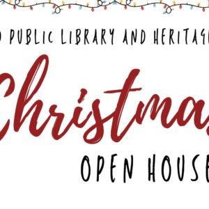 Christmas open house