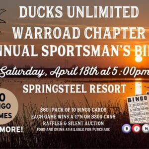 Warroad Ducks Unlimited Bingo Night!