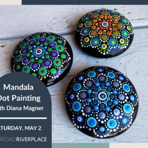 Mandala dot painting