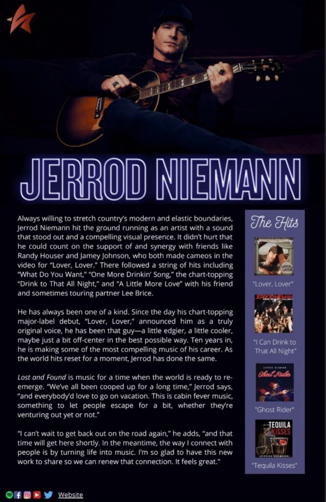 Jerrod Niemann Rockin’ the River Music Fest